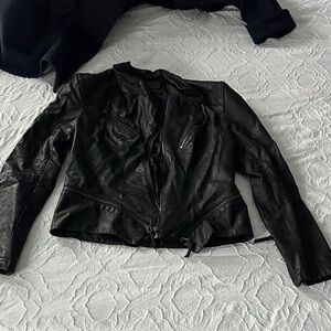 Blank NYC Black Leather Jacket